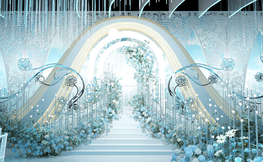 泸西釡香烙馍村水晶厅效果展示